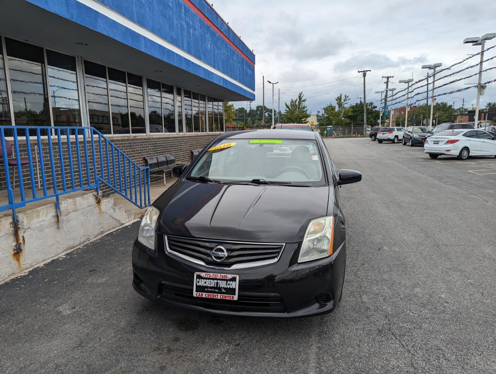 2010 BLACK Nissan Sentra 2.0 (3N1AB6AP4AL) with an 2.0L L4 DOHC 16V engine, Continuously Variable Transmisson transmission, located at 7600 S Western Ave., Chicago, IL, 60620, (773) 918-3980, 0.000000, 0.000000 - Unable to interpret response, please check raw response - Photo #2