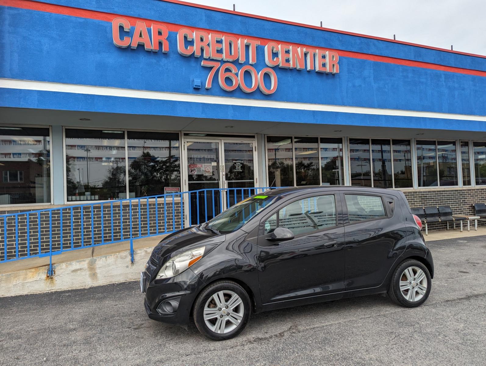 2013 BLACK Chevrolet Spark 1LT Auto (KL8CD6S96DC) with an 1.2L L4 16V DOHC engine, 4-Speed Automatic transmission, located at 7600 S Western Ave., Chicago, IL, 60620, (773) 918-3980, 0.000000, 0.000000 - Photo #1