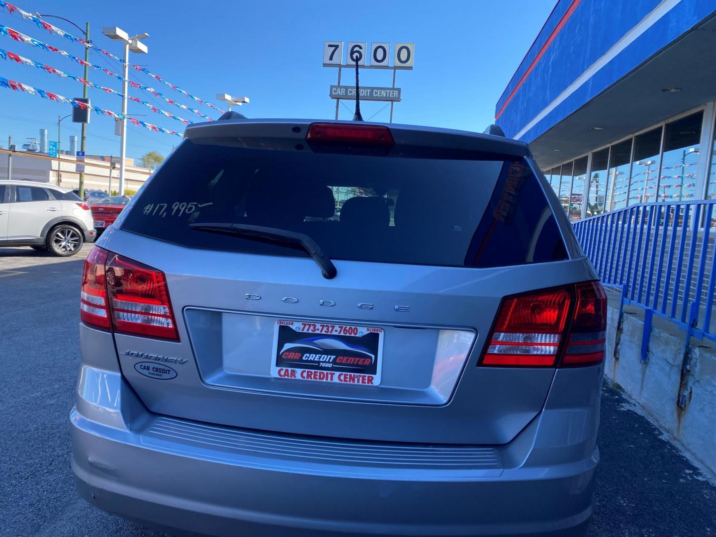 2016 SILVER Dodge Journey SE (3C4PDCAB1GT) with an 2.4L L4 DOHC 16V engine, 4A transmission, located at 7600 S Western Ave., Chicago, IL, 60620, (773) 918-3980, 0.000000, 0.000000 - Photo#2