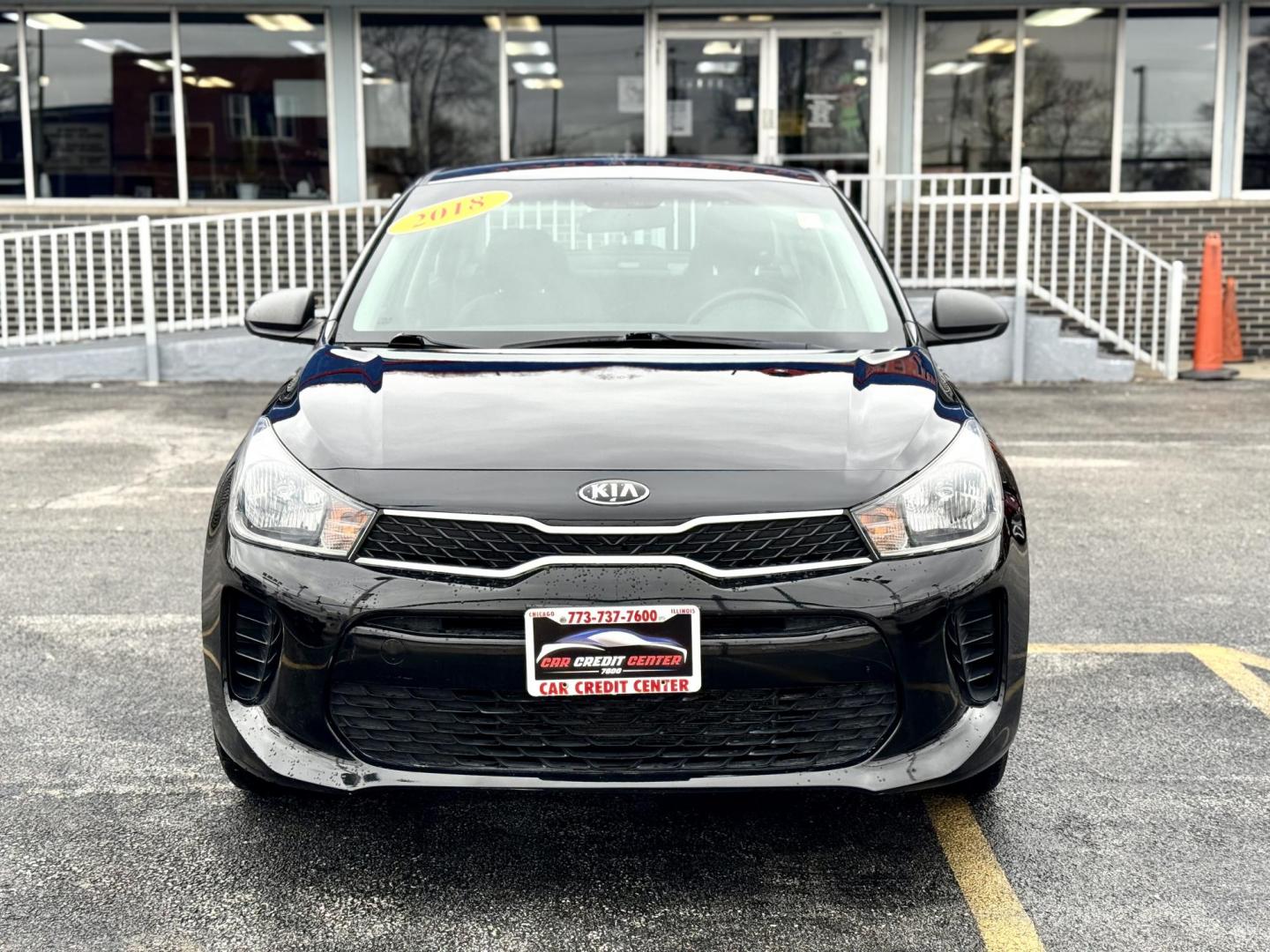 2018 BLACK Kia Rio S (3KPA24AB7JE) with an 1.6L L4 DOHC 16V engine, 6A transmission, located at 7600 S Western Ave., Chicago, IL, 60620, (773) 918-3980, 0.000000, 0.000000 - Photo#1