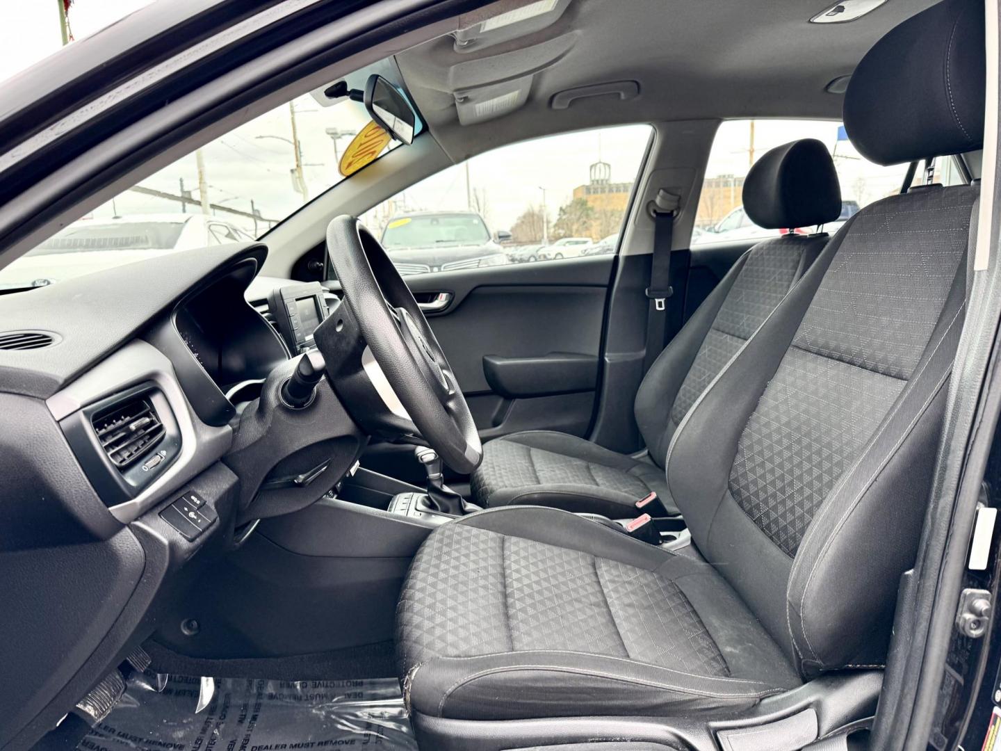 2018 BLACK Kia Rio S (3KPA24AB7JE) with an 1.6L L4 DOHC 16V engine, 6A transmission, located at 7600 S Western Ave., Chicago, IL, 60620, (773) 918-3980, 0.000000, 0.000000 - Photo#6