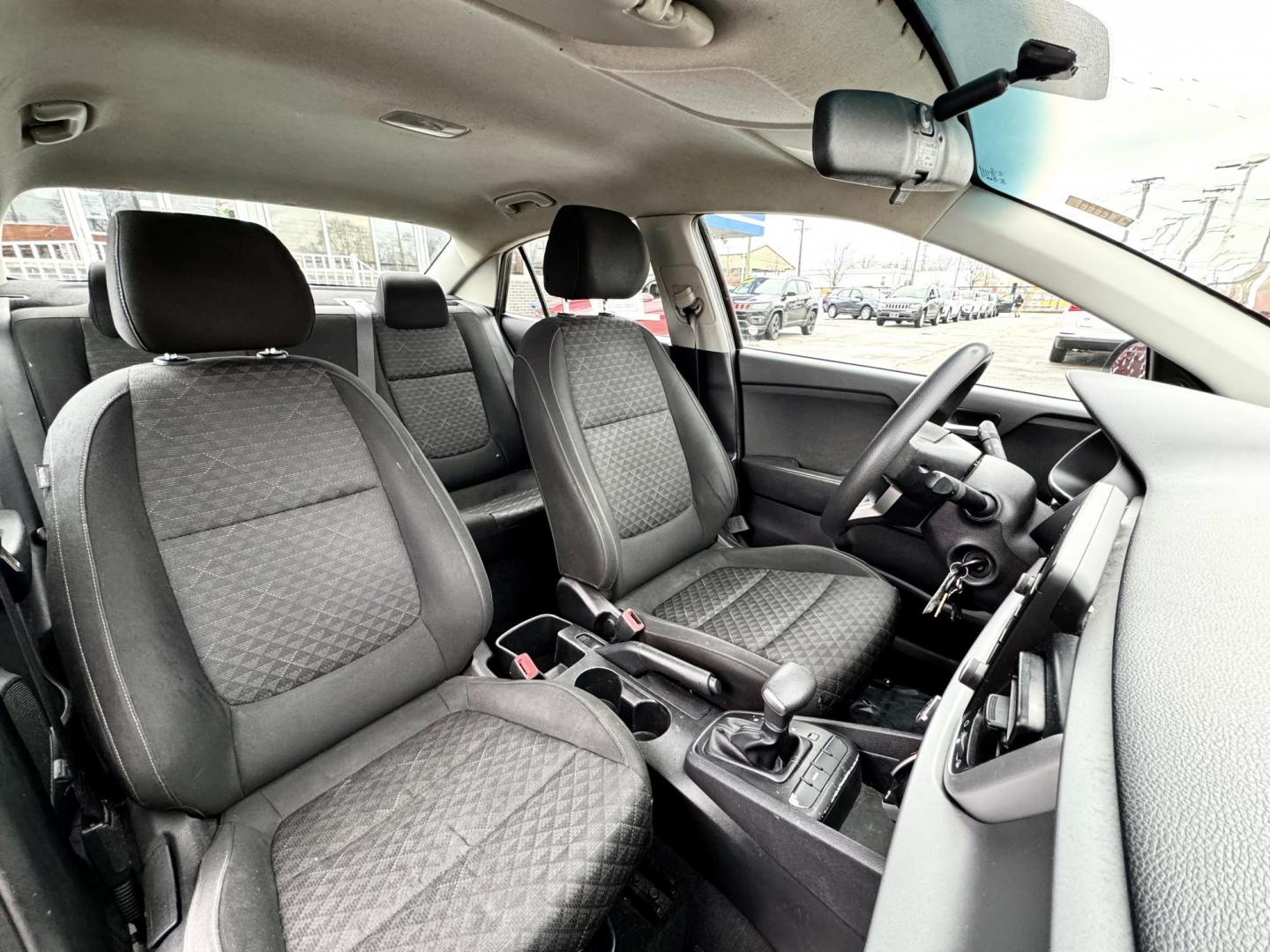 2018 BLACK Kia Rio S (3KPA24AB7JE) with an 1.6L L4 DOHC 16V engine, 6A transmission, located at 7600 S Western Ave., Chicago, IL, 60620, (773) 918-3980, 0.000000, 0.000000 - Photo#11