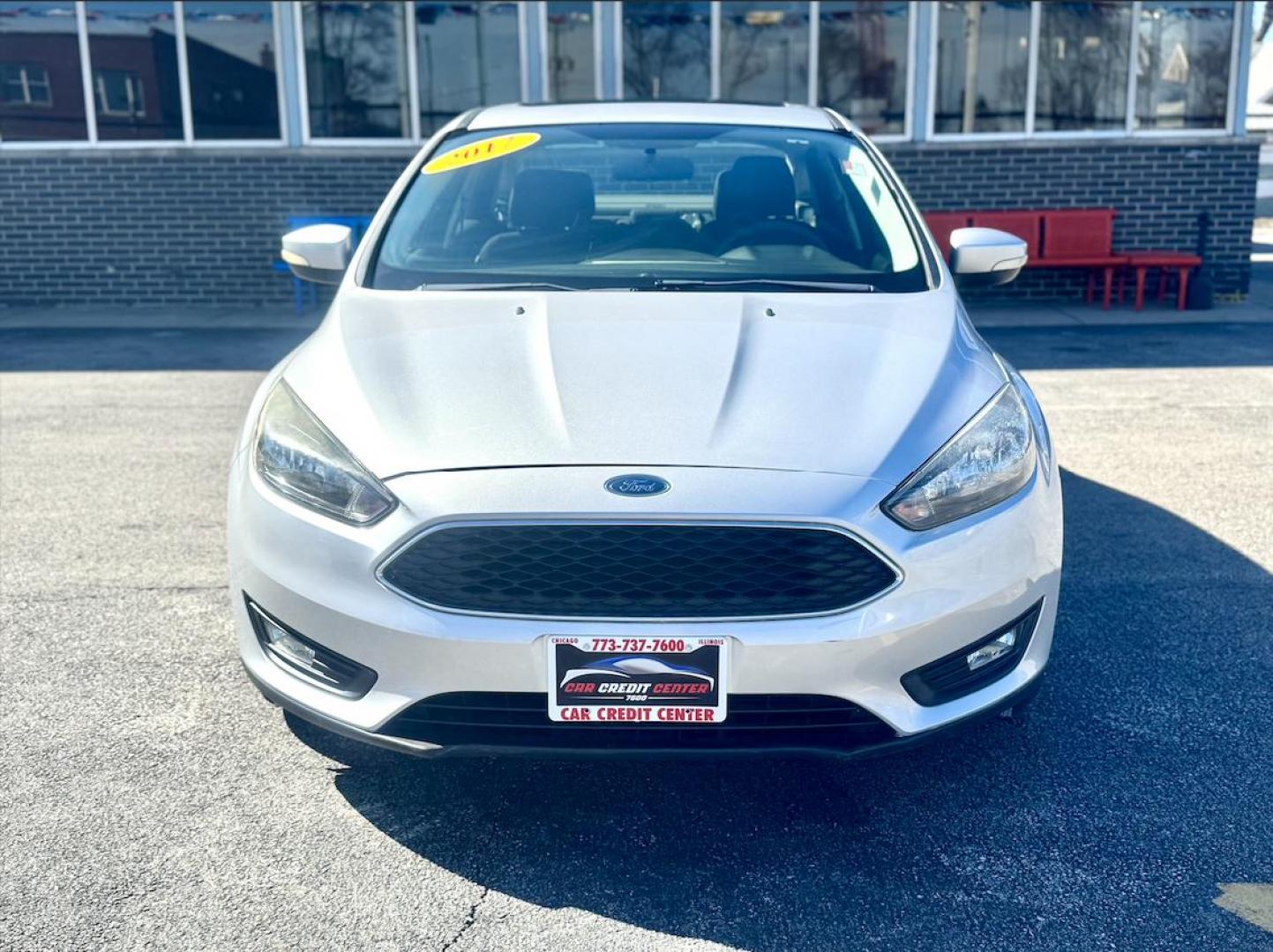 2017 SILVER Ford Focus SEL Sedan (1FADP3H21HL) with an 2.0L L4 DOHC 16V engine, located at 7600 S Western Ave., Chicago, IL, 60620, (773) 918-3980, 0.000000, 0.000000 - Photo#1