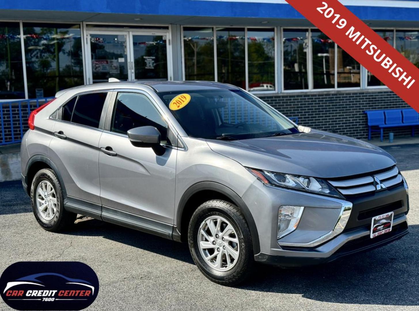 2019 GRAY MITSUBISHI ECLIPSE CROSS ES ES (JA4AS3AA3KZ) with an 1.5L L4 DOHC 16V engine, CVT transmission, located at 7600 S Western Ave., Chicago, IL, 60620, (773) 918-3980, 0.000000, 0.000000 - Photo#0