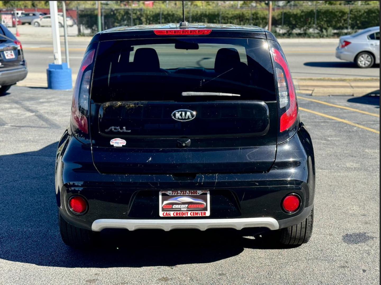 2018 BLACK Kia Soul + (KNDJP3A53J7) with an 2.0L L4 DOHC 16V engine, 6A transmission, located at 7600 S Western Ave., Chicago, IL, 60620, (773) 918-3980, 0.000000, 0.000000 - Photo#3