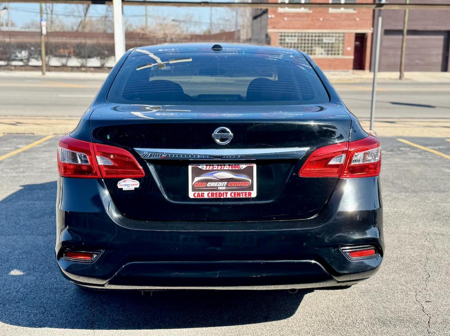 2019 BLACK Nissan Sentra S CVT (3N1AB7AP3KY) with an 1.8L L4 SFI DOHC 16V engine, CVT transmission, located at 7600 S Western Ave., Chicago, IL, 60620, (773) 918-3980, 0.000000, 0.000000 - Photo#3