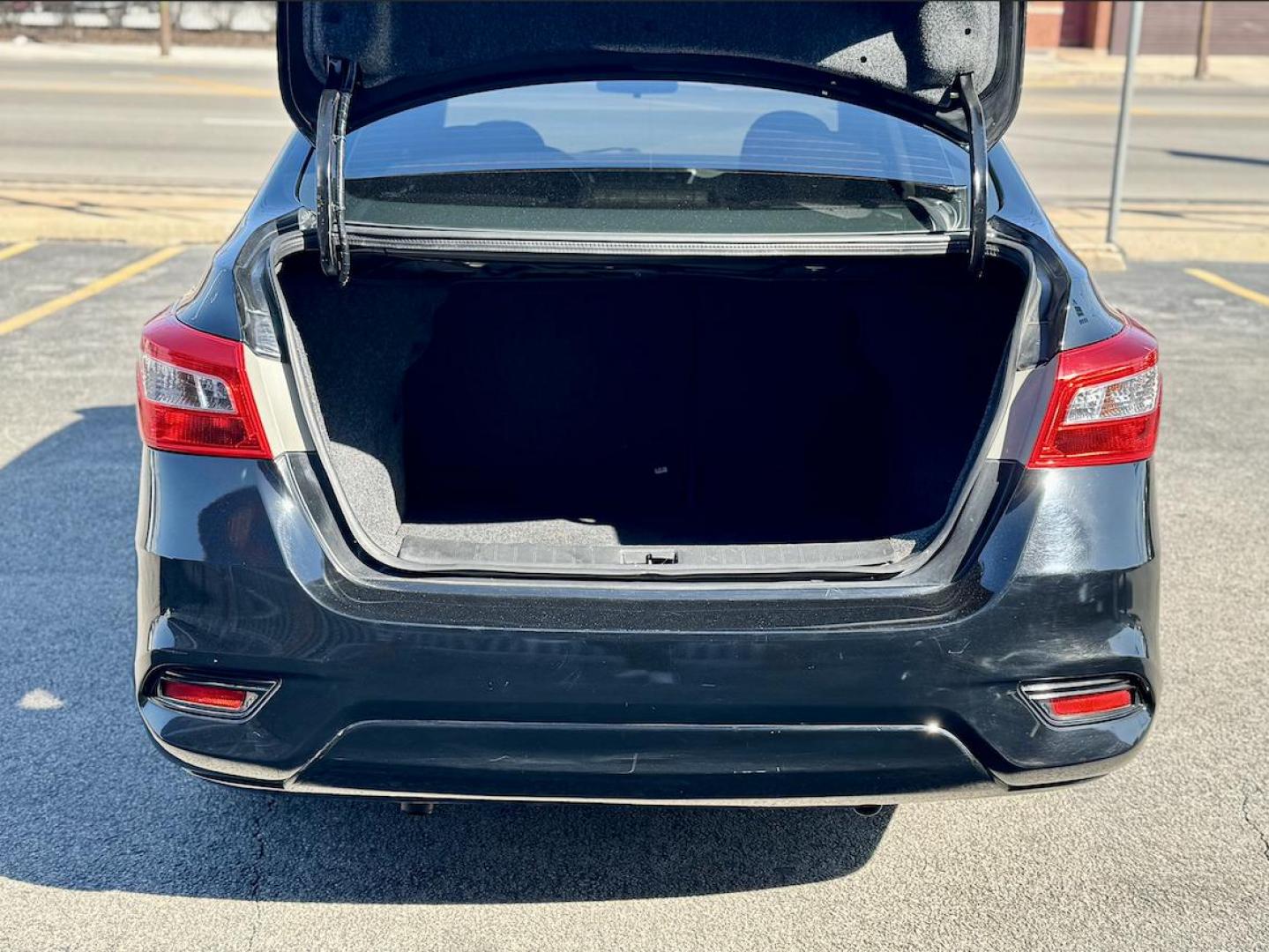 2019 BLACK Nissan Sentra S CVT (3N1AB7AP3KY) with an 1.8L L4 SFI DOHC 16V engine, CVT transmission, located at 7600 S Western Ave., Chicago, IL, 60620, (773) 918-3980, 0.000000, 0.000000 - Photo#4