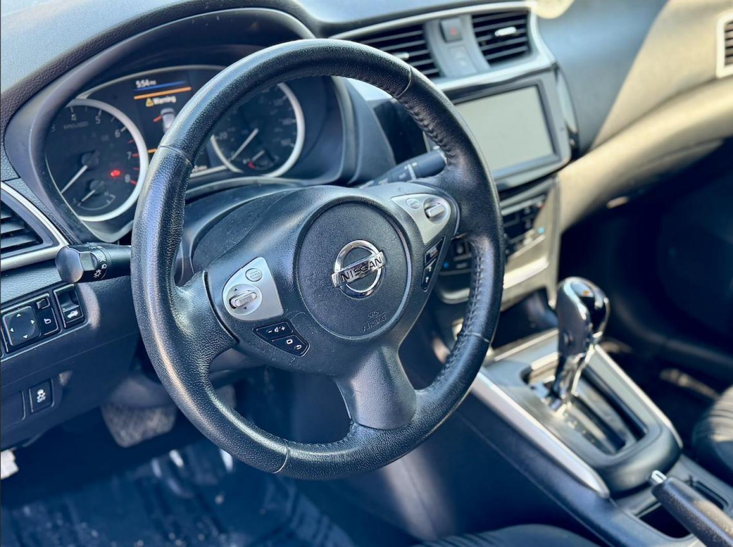 2019 BLACK Nissan Sentra S CVT (3N1AB7AP3KY) with an 1.8L L4 SFI DOHC 16V engine, CVT transmission, located at 7600 S Western Ave., Chicago, IL, 60620, (773) 918-3980, 0.000000, 0.000000 - Photo#5