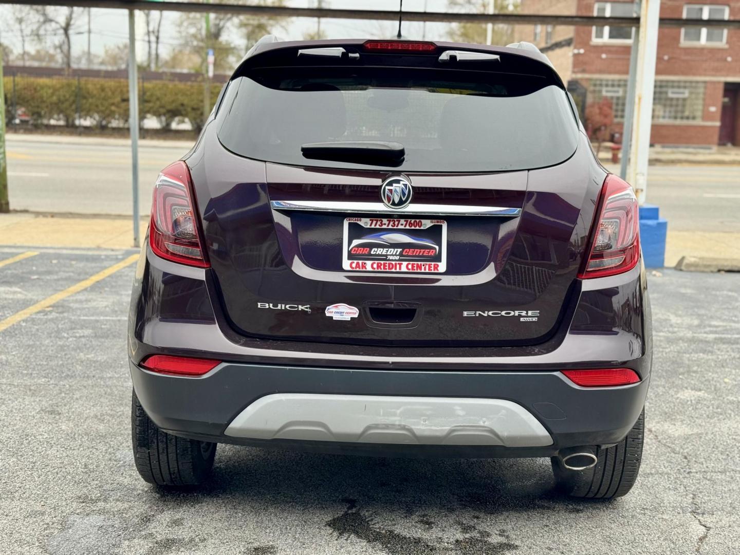 2017 BURGANDY Buick Encore Sport Touring AWD (KL4CJ2SB7HB) with an 1.4L L4 DOHC 16V TURBO engine, 6A transmission, located at 7600 S Western Ave., Chicago, IL, 60620, (773) 918-3980, 0.000000, 0.000000 - Photo#3