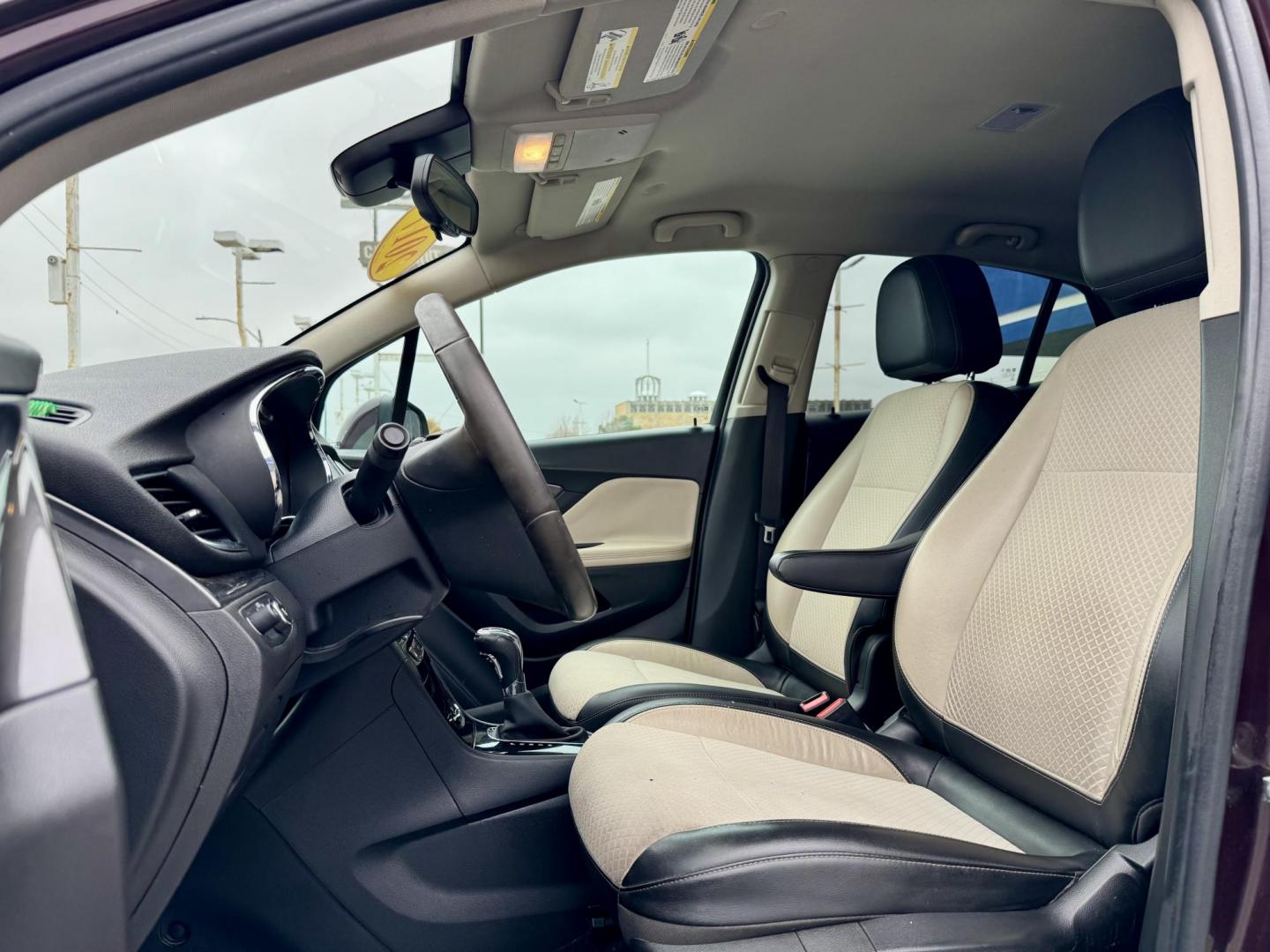 2017 BURGANDY Buick Encore Sport Touring AWD (KL4CJ2SB7HB) with an 1.4L L4 DOHC 16V TURBO engine, 6A transmission, located at 7600 S Western Ave., Chicago, IL, 60620, (773) 918-3980, 0.000000, 0.000000 - Photo#7