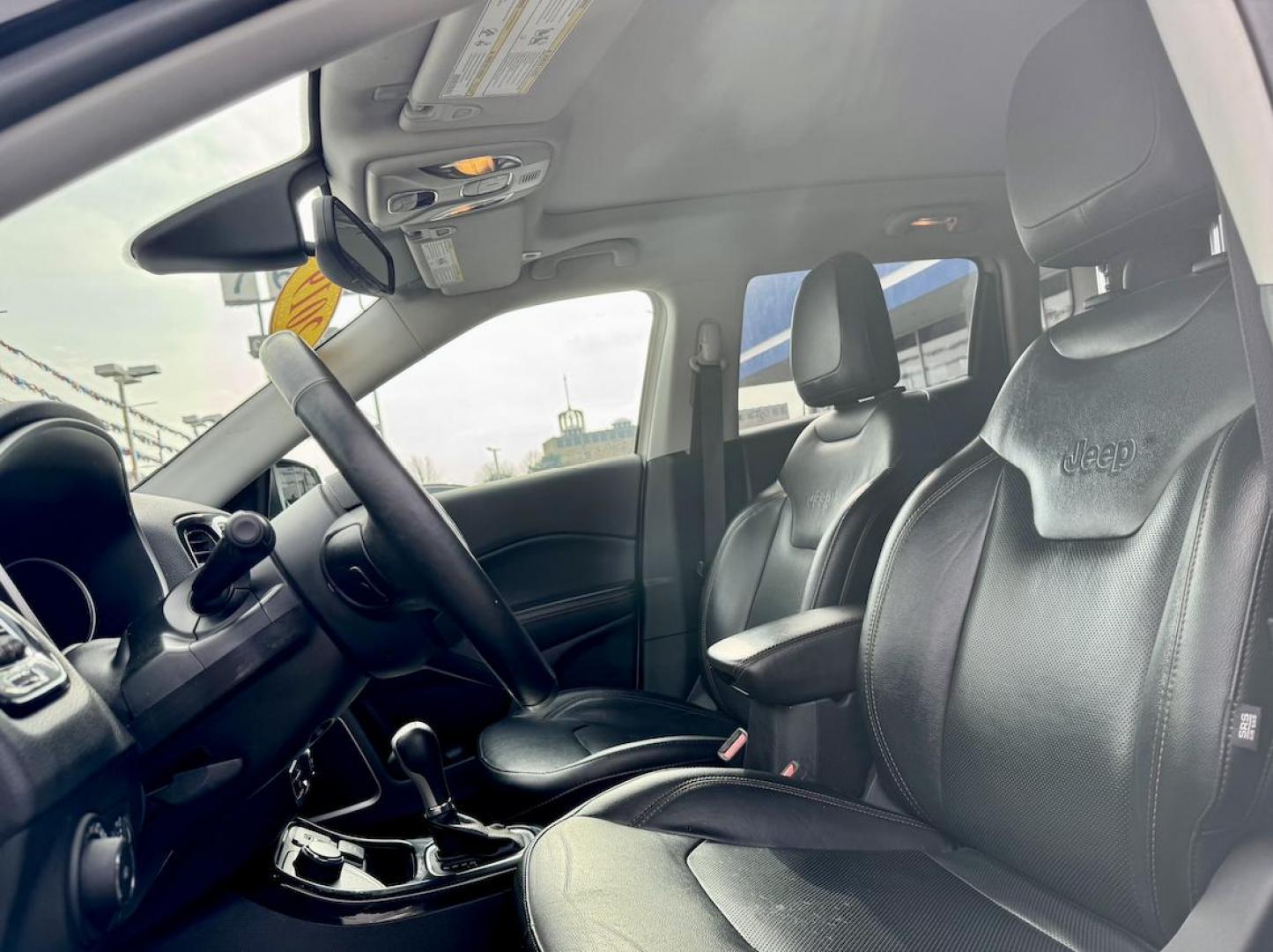 2019 WHITE Jeep Compass Limited 4WD (3C4NJDCB3KT) with an 2.4L L4 DOHC 16V engine, CVT transmission, located at 7600 S Western Ave., Chicago, IL, 60620, (773) 918-3980, 0.000000, 0.000000 - Photo#7