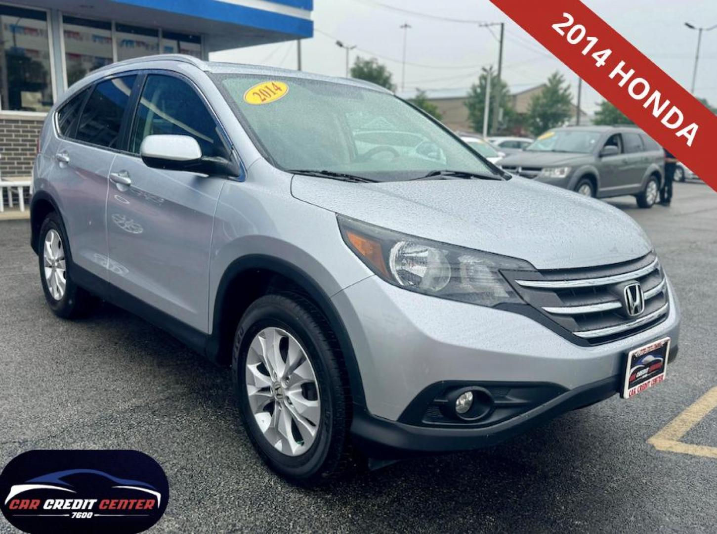 2014 SILVER Honda CR-V EX-L 4WD 5-Speed AT (2HKRM4H79EH) with an 2.4L L4 DOHC 16V engine, 5-Speed Automatic transmission, located at 7600 S Western Ave., Chicago, IL, 60620, (773) 918-3980, 0.000000, 0.000000 - Photo#0