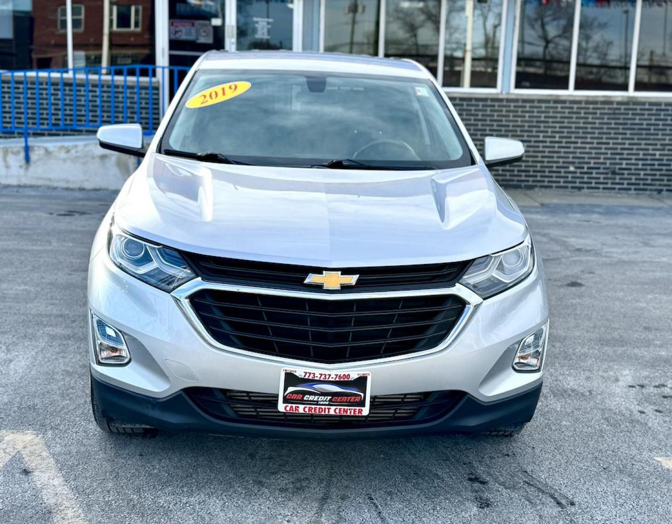 2019 GRAY Chevrolet Equinox LT 2WD (3GNAXKEVXKS) with an 1.5L L4 DIR DOHC 16V TURBO engine, 6A transmission, located at 7600 S Western Ave., Chicago, IL, 60620, (773) 918-3980, 0.000000, 0.000000 - Photo#1