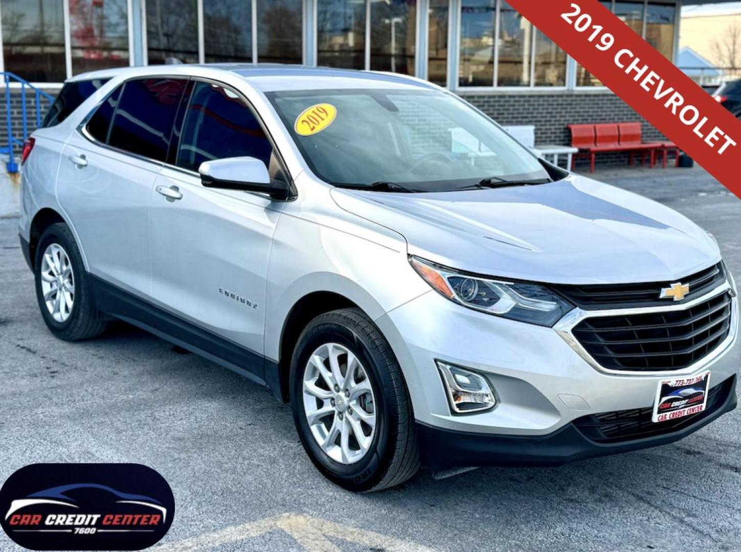 2019 GRAY Chevrolet Equinox LT 2WD (3GNAXKEVXKS) with an 1.5L L4 DIR DOHC 16V TURBO engine, 6A transmission, located at 7600 S Western Ave., Chicago, IL, 60620, (773) 918-3980, 0.000000, 0.000000 - Photo#0