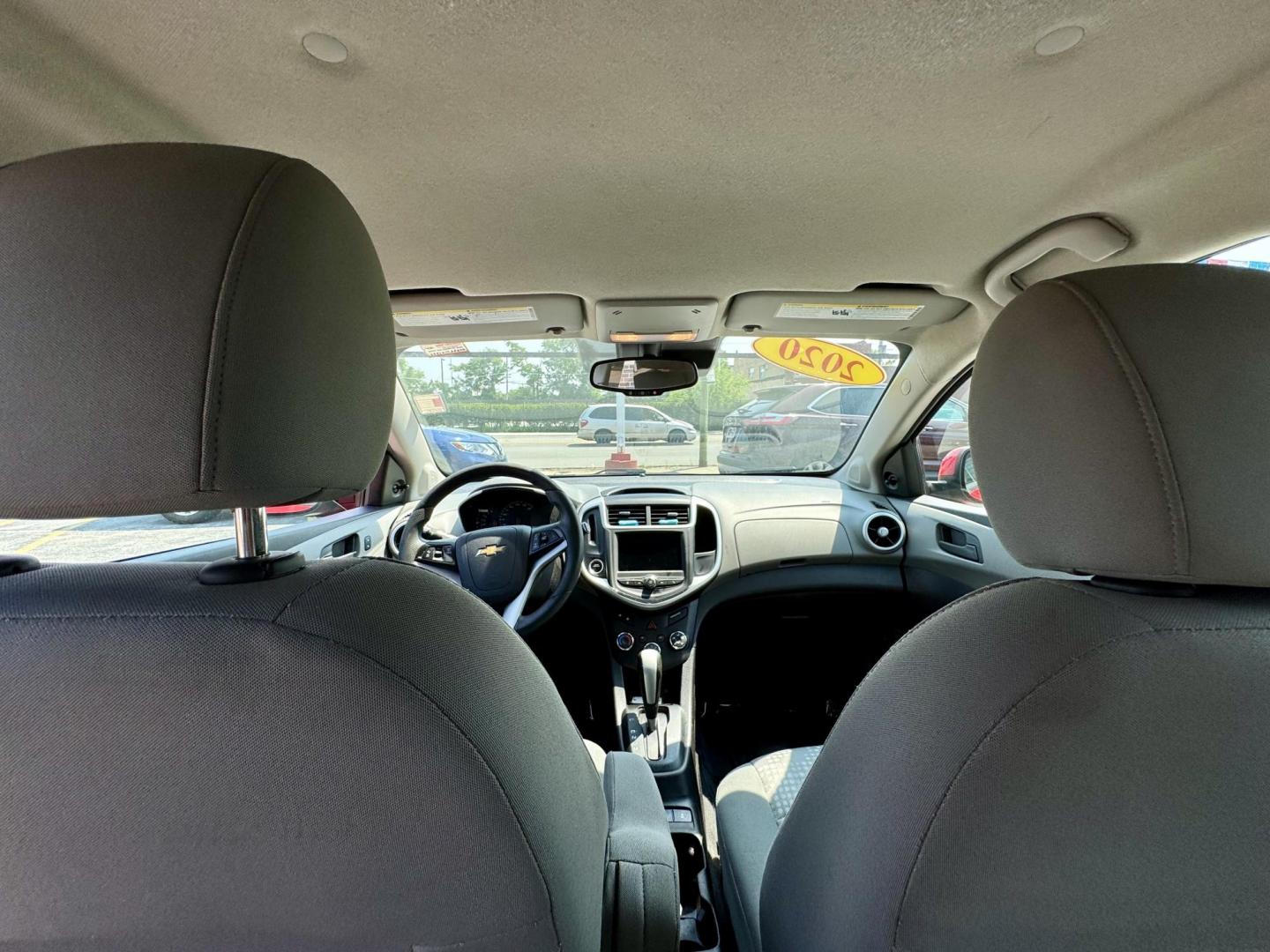 2020 RED Chevrolet Sonic FL Auto Hatchback (1G1JG6SB9L4) with an 1.4L L4 DOHC 24V TURBO engine, 6A transmission, located at 7600 S Western Ave., Chicago, IL, 60620, (773) 918-3980, 0.000000, 0.000000 - Photo#10