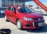 2019 RED Chevrolet Sonic LT Manual Sedan (1G1JD5SB2K4) with an 1.4L L4 DOHC 24V TURBO engine, 5M transmission, located at 7600 S Western Ave., Chicago, IL, 60620, (773) 918-3980, 0.000000, 0.000000 - Photo#0