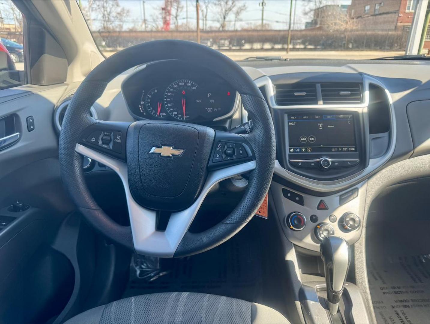 2019 RED Chevrolet Sonic LT Manual Sedan (1G1JD5SB2K4) with an 1.4L L4 DOHC 24V TURBO engine, 5M transmission, located at 7600 S Western Ave., Chicago, IL, 60620, (773) 918-3980, 0.000000, 0.000000 - Photo#6