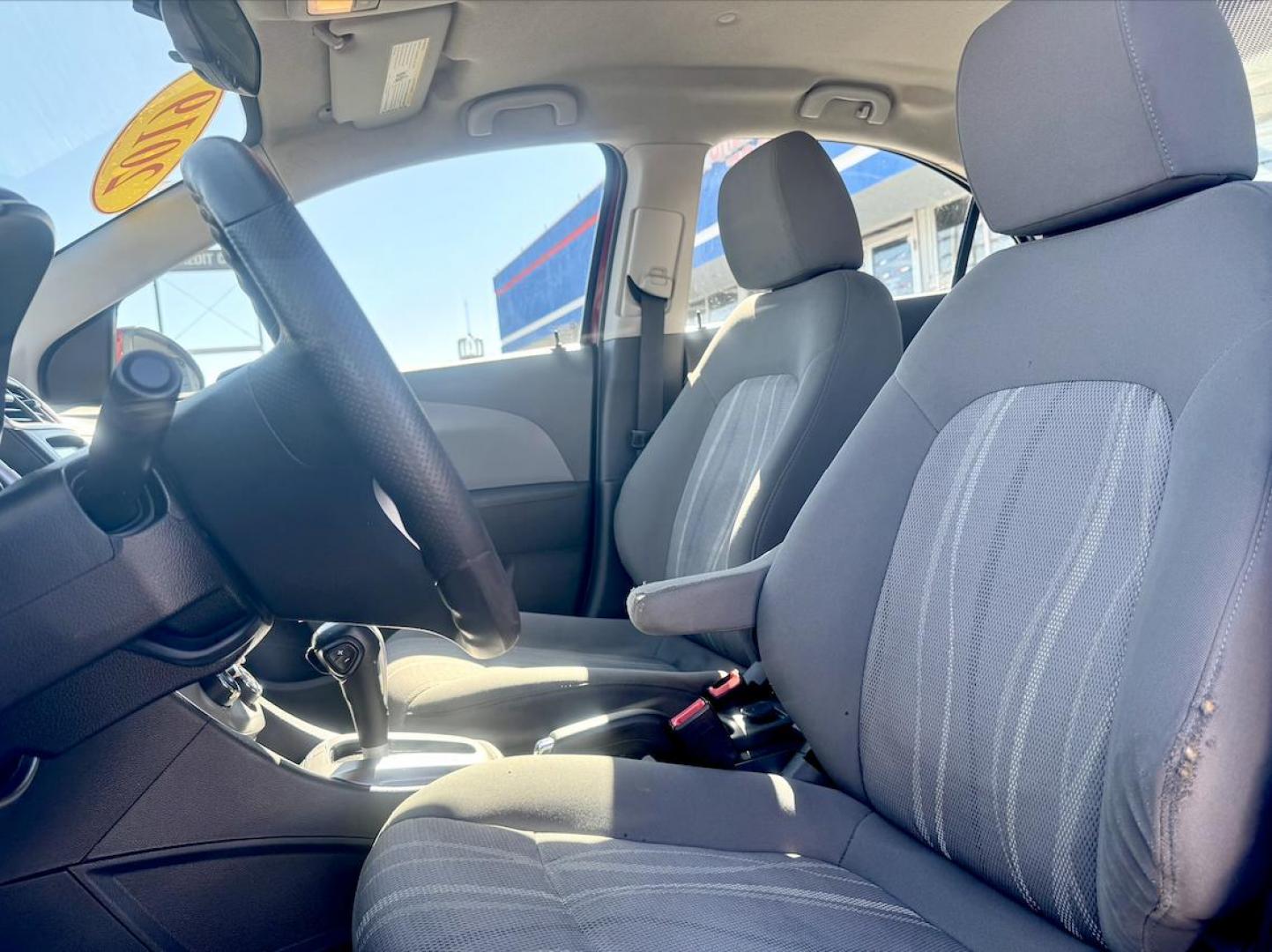 2019 RED Chevrolet Sonic LT Manual Sedan (1G1JD5SB2K4) with an 1.4L L4 DOHC 24V TURBO engine, 5M transmission, located at 7600 S Western Ave., Chicago, IL, 60620, (773) 918-3980, 0.000000, 0.000000 - Photo#7