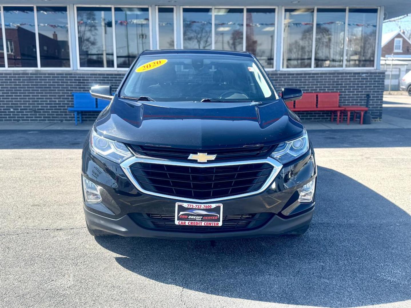 2020 BLACK Chevrolet Equinox LT 2WD (3GNAXKEV4LL) with an 1.5L L4 DIR DOHC 16V TURBO engine, 6A transmission, located at 7600 S Western Ave., Chicago, IL, 60620, (773) 918-3980, 0.000000, 0.000000 - Photo#1