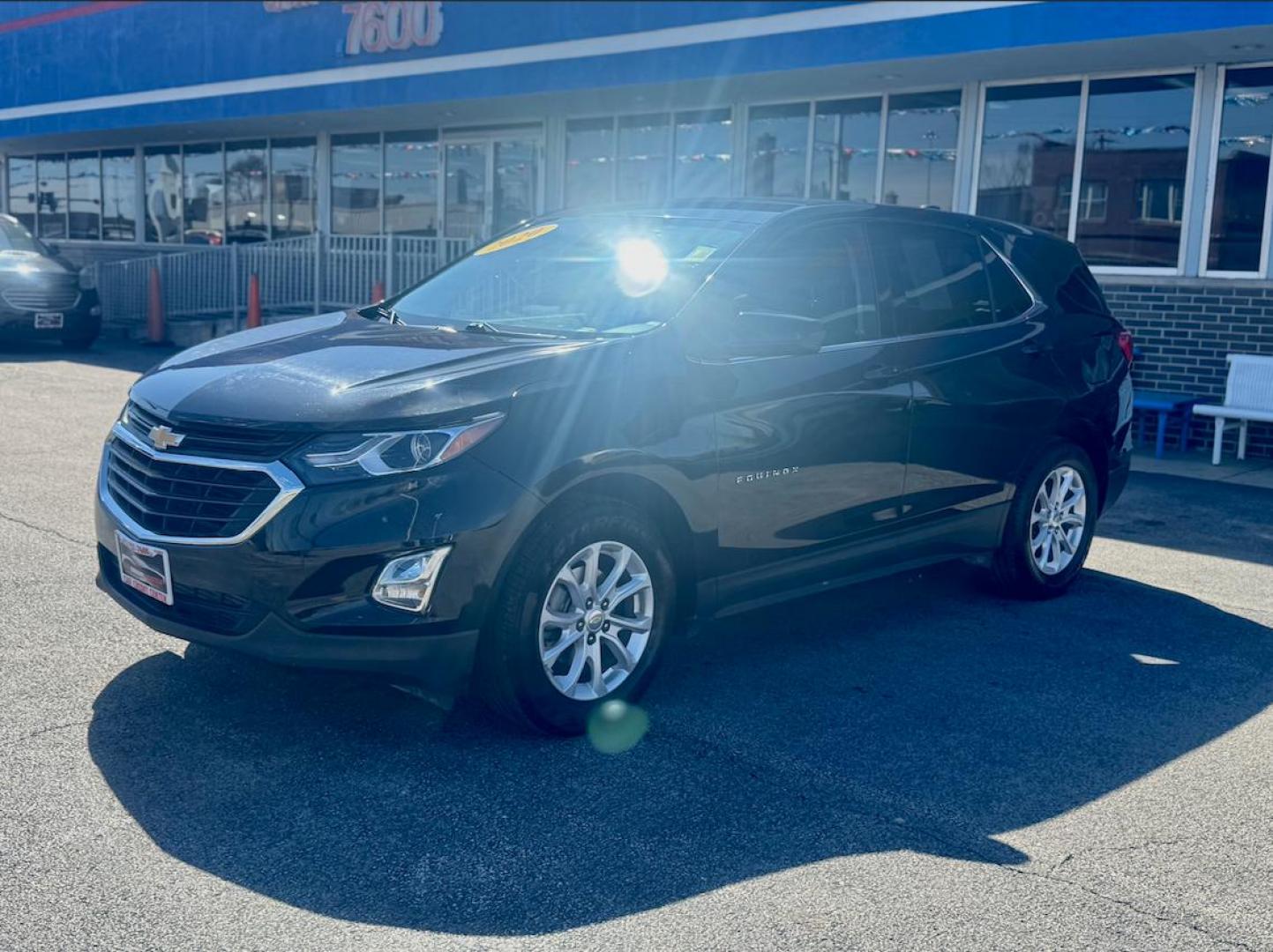 2020 BLACK Chevrolet Equinox LT 2WD (3GNAXKEV4LL) with an 1.5L L4 DIR DOHC 16V TURBO engine, 6A transmission, located at 7600 S Western Ave., Chicago, IL, 60620, (773) 918-3980, 0.000000, 0.000000 - Photo#2