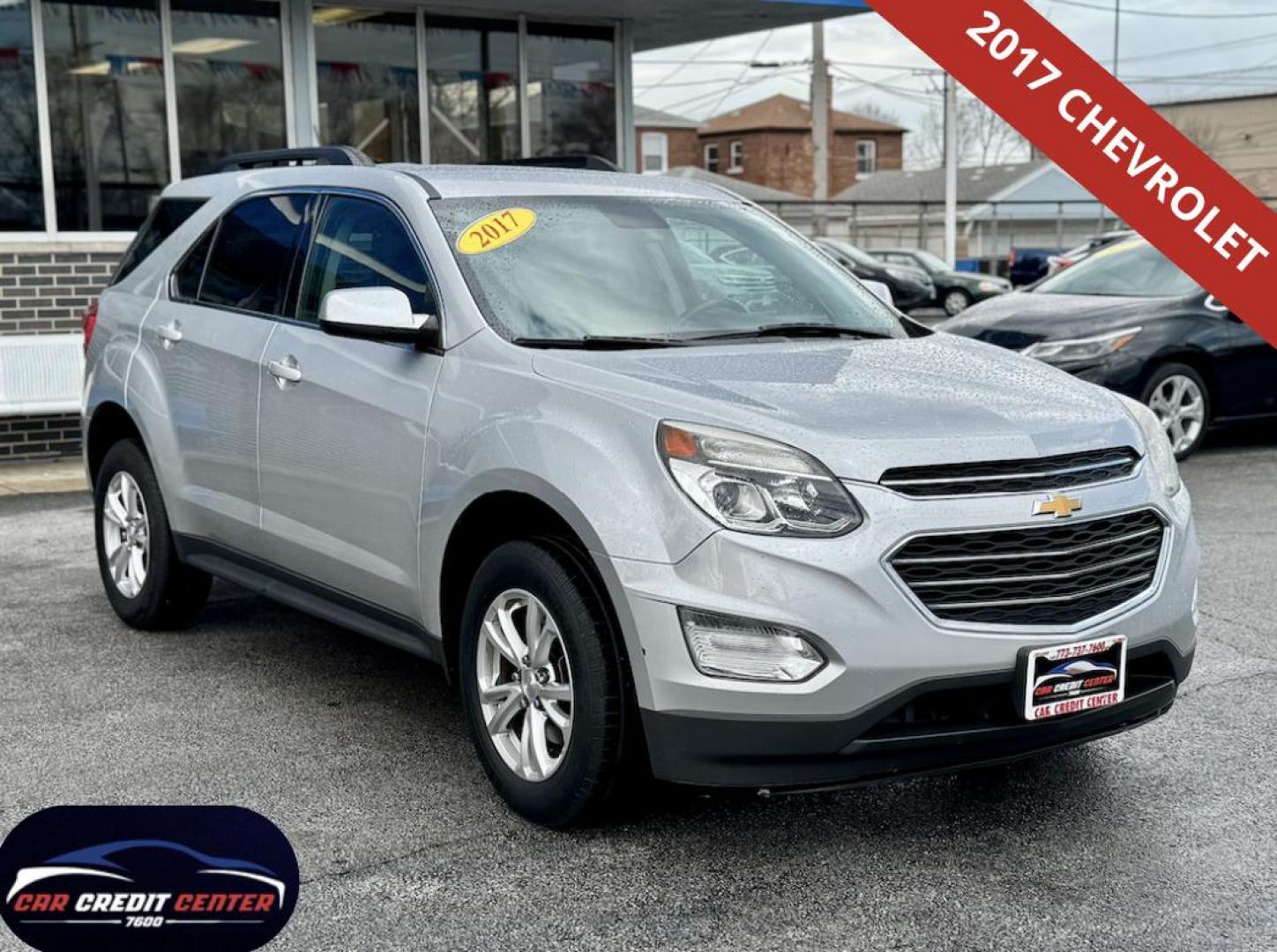 2017 SILVER Chevrolet Equinox LT 2WD (2GNALCEK2H1) with an 2.4L L4 DOHC 16V FFV engine, 6A transmission, located at 7600 S Western Ave., Chicago, IL, 60620, (773) 918-3980, 0.000000, 0.000000 - Photo#0