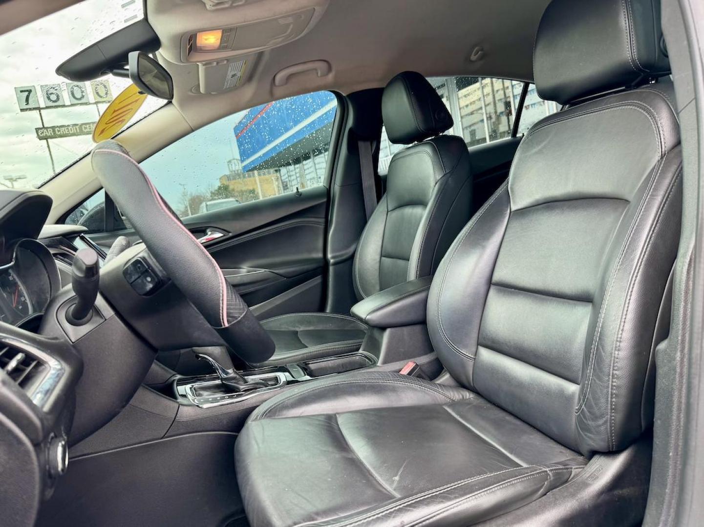 2017 BLACK Chevrolet Cruze Premier Auto (1G1BF5SM5H7) with an 1.4L L4 DOHC 16V TURBO engine, 6A transmission, located at 7600 S Western Ave., Chicago, IL, 60620, (773) 918-3980, 0.000000, 0.000000 - Photo#7