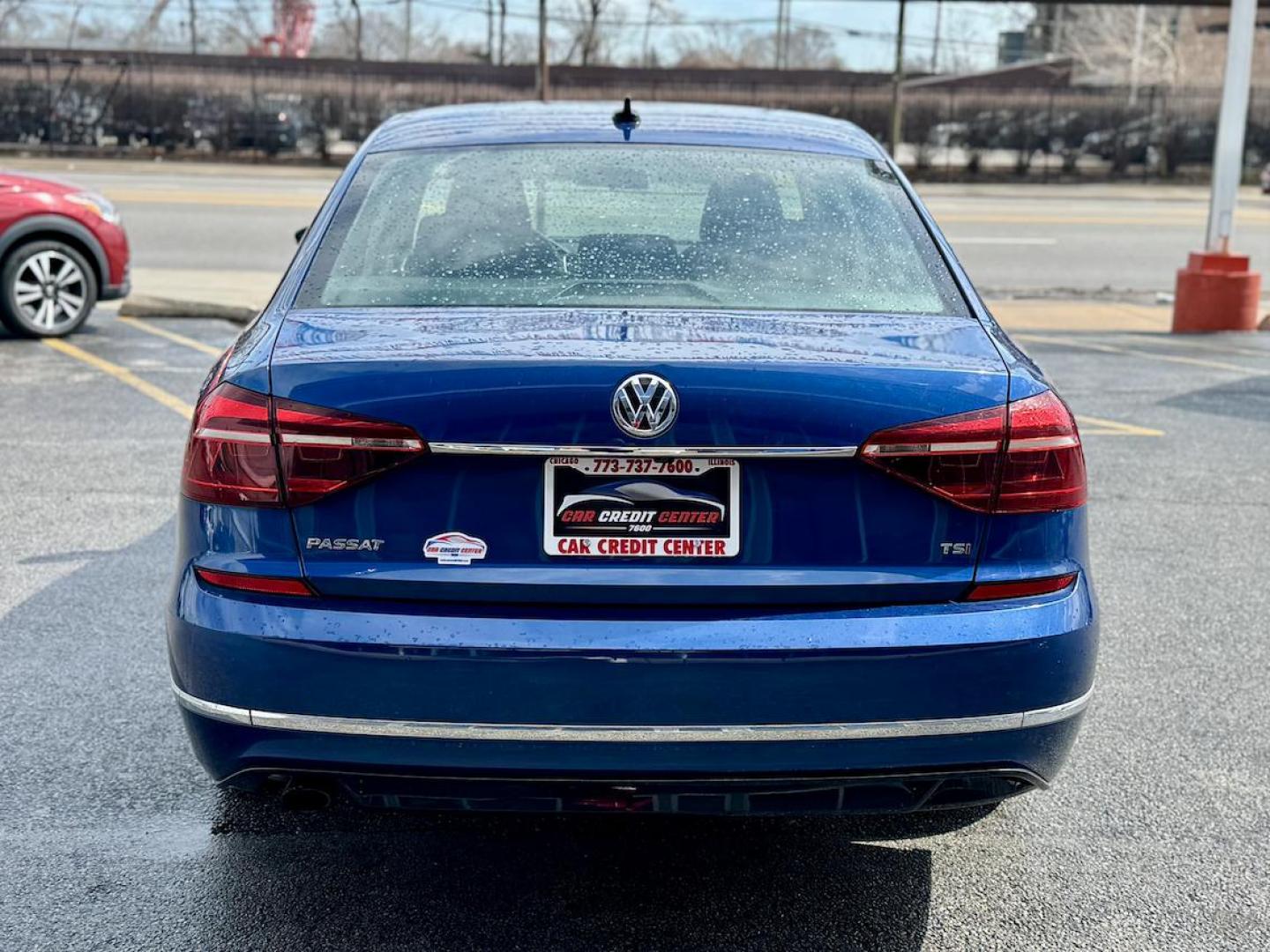 2017 BLUE Volkswagen Passat R-Line (1VWDT7A39HC) with an 1.8L L4 TURBO DIESEL engine, 6A transmission, located at 7600 S Western Ave., Chicago, IL, 60620, (773) 918-3980, 0.000000, 0.000000 - Photo#3