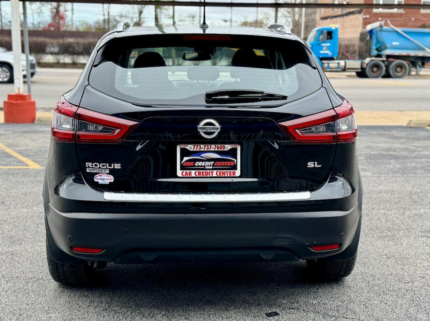 2020 BLACK Nissan Rogue Sport S (JN1BJ1CV0LW) with an 2.0L L4 DOHC 16V engine, CVT transmission, located at 7600 S Western Ave., Chicago, IL, 60620, (773) 918-3980, 0.000000, 0.000000 - Photo#3