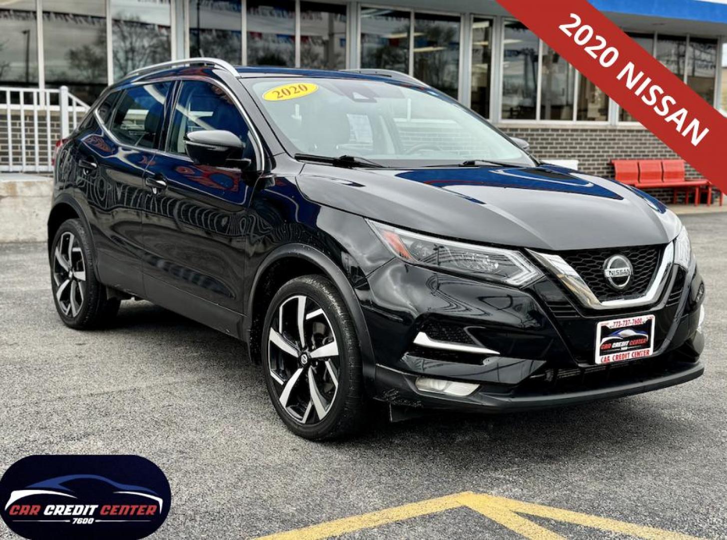 2020 BLACK Nissan Rogue Sport S (JN1BJ1CV0LW) with an 2.0L L4 DOHC 16V engine, CVT transmission, located at 7600 S Western Ave., Chicago, IL, 60620, (773) 918-3980, 0.000000, 0.000000 - Photo#0
