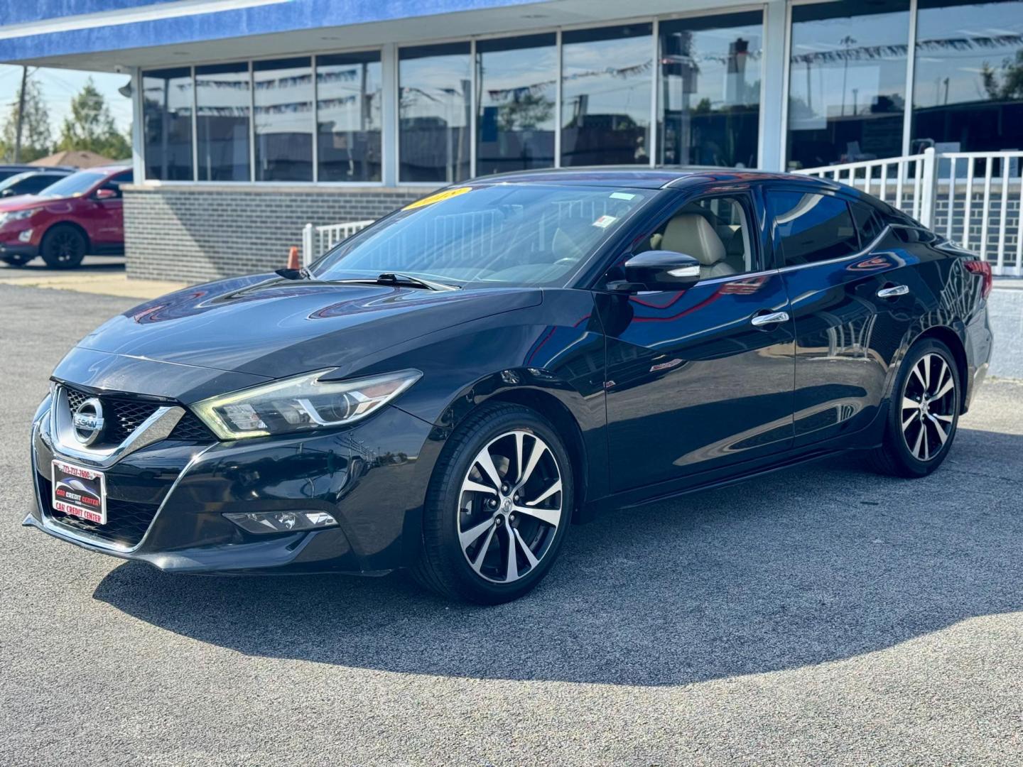 2018 BLACK Nissan Maxima 3.5 SV (1N4AA6AP5JC) with an 3.5L V6 DOHC 24V engine, CVT transmission, located at 7600 S Western Ave., Chicago, IL, 60620, (773) 918-3980, 0.000000, 0.000000 - Photo#2
