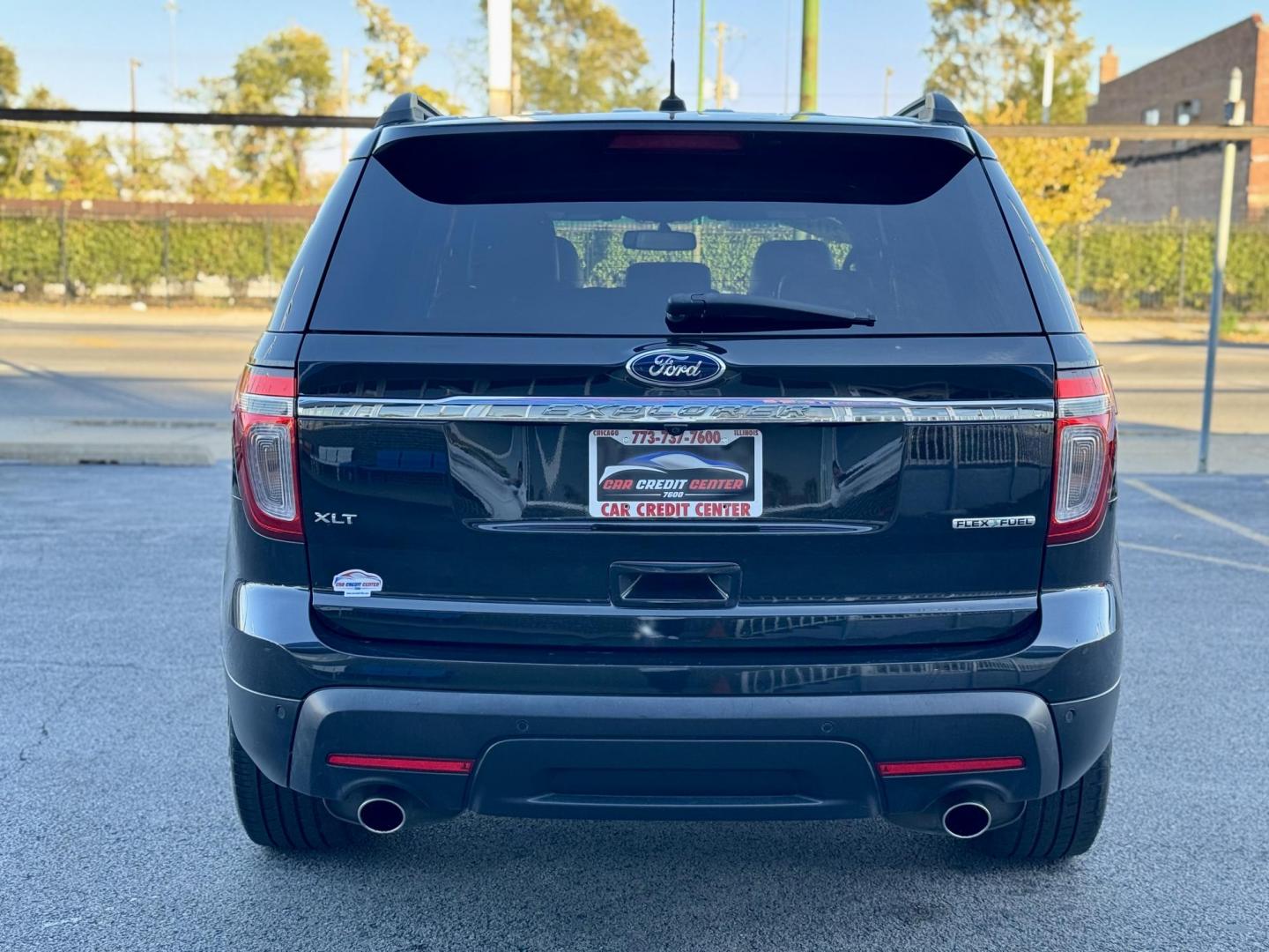 2013 BLACK Ford Explorer XLT FWD (1FM5K7D8XDG) with an 3.5L V6 DOHC 24V engine, 6-Speed Automatic transmission, located at 7600 S Western Ave., Chicago, IL, 60620, (773) 918-3980, 0.000000, 0.000000 - Photo#3