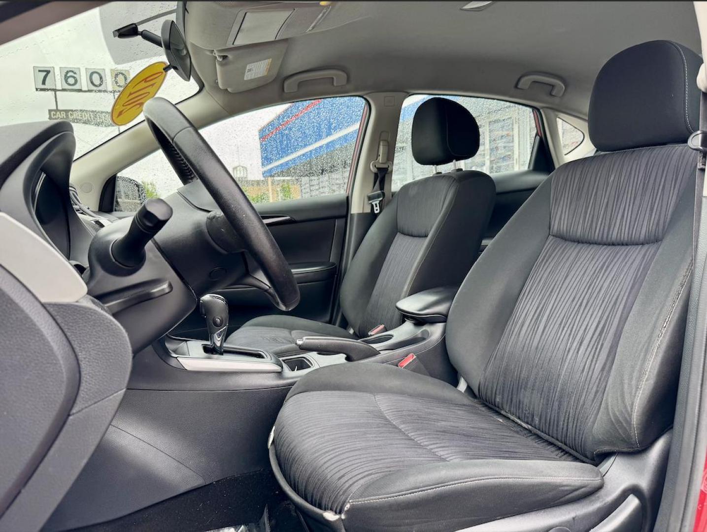 2019 RED Nissan Sentra S CVT (3N1AB7APXKY) with an 1.8L L4 SFI DOHC 16V engine, CVT transmission, located at 7600 S Western Ave., Chicago, IL, 60620, (773) 918-3980, 0.000000, 0.000000 - Photo#7