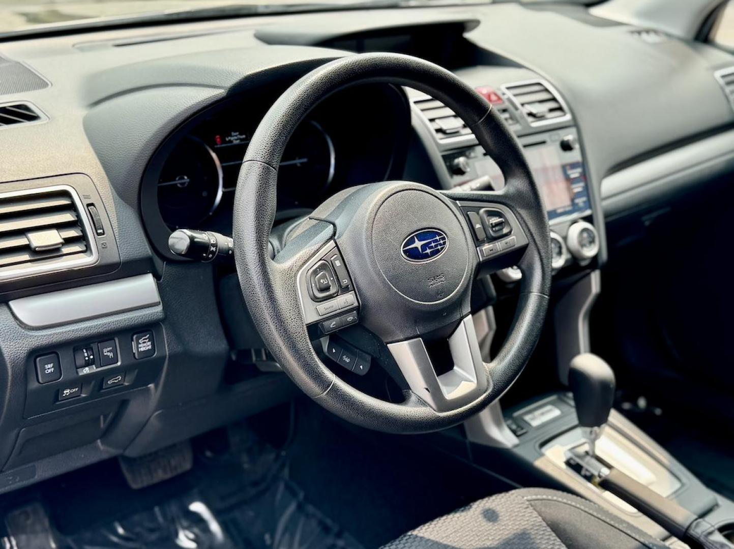 2017 BLACK Subaru Forester 2.5i Premium PZEV CVT (JF2SJAGC2HH) with an 2.5L H4 SOHC 16V engine, CVT transmission, located at 7600 S Western Ave., Chicago, IL, 60620, (773) 918-3980, 0.000000, 0.000000 - Photo#5