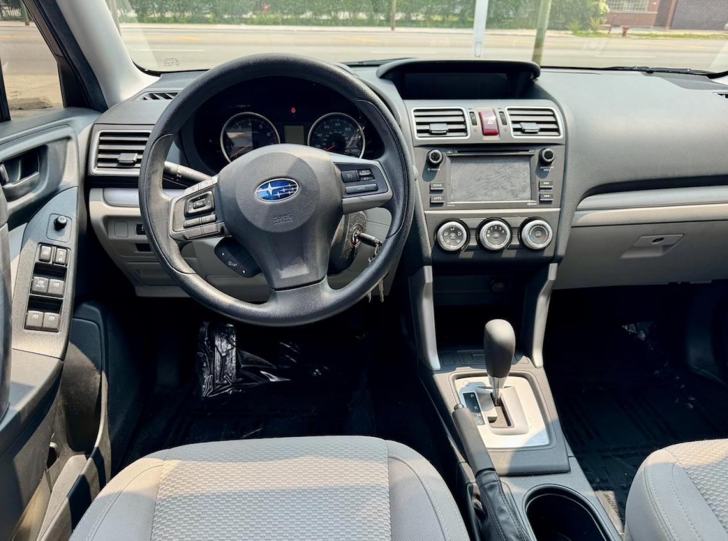 2016 GRAY Subaru Forester 2.5i PZEV CVT (JF2SJAAC1GH) with an 2.5L H4 SOHC 16V engine, CVT transmission, located at 7600 S Western Ave., Chicago, IL, 60620, (773) 918-3980, 0.000000, 0.000000 - Photo#6
