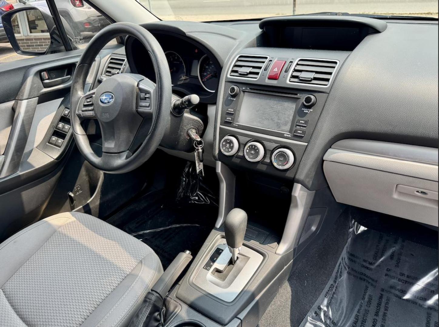 2016 GRAY Subaru Forester 2.5i PZEV CVT (JF2SJAAC1GH) with an 2.5L H4 SOHC 16V engine, CVT transmission, located at 7600 S Western Ave., Chicago, IL, 60620, (773) 918-3980, 0.000000, 0.000000 - Photo#8
