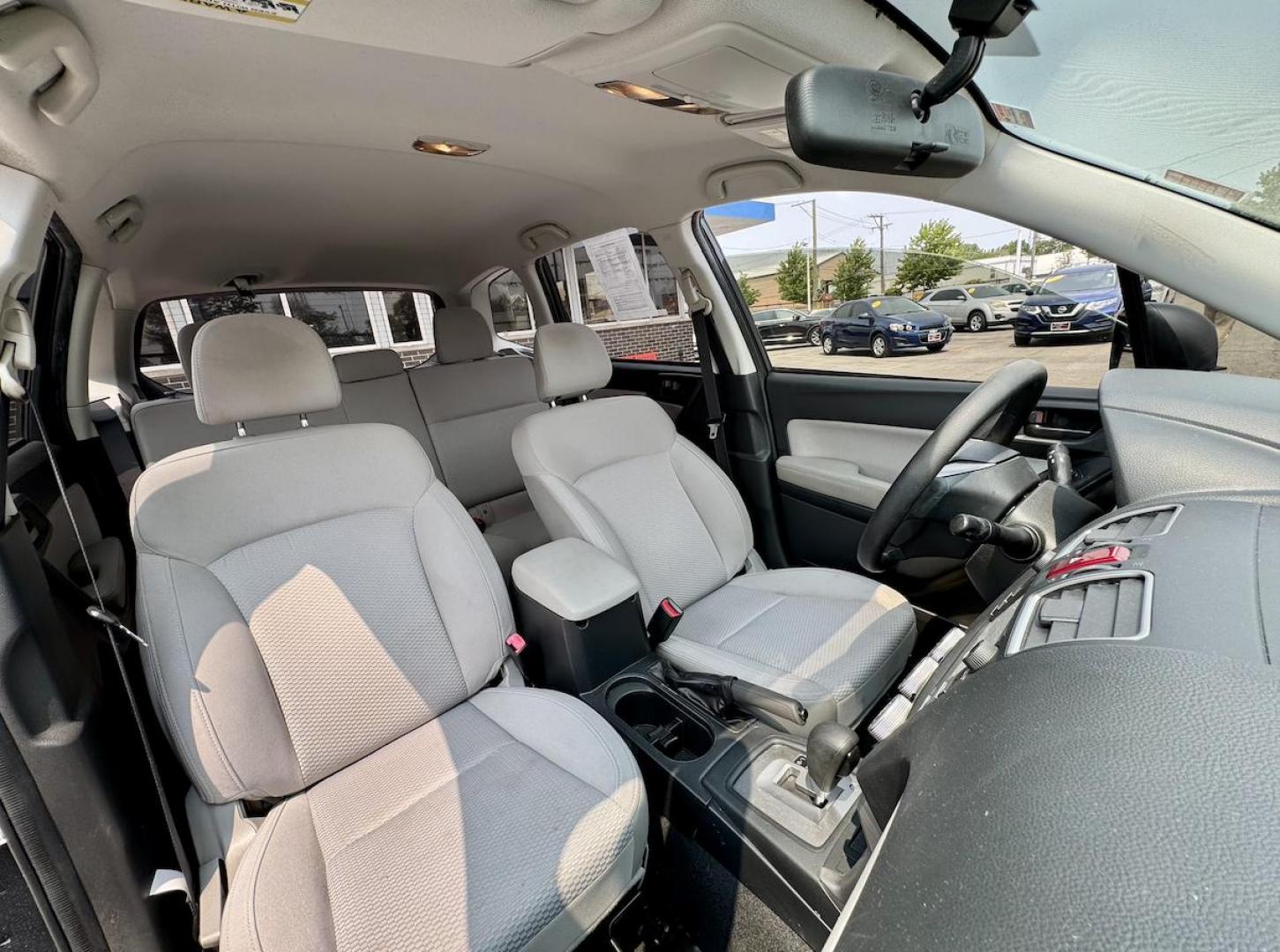 2016 GRAY Subaru Forester 2.5i PZEV CVT (JF2SJAAC1GH) with an 2.5L H4 SOHC 16V engine, CVT transmission, located at 7600 S Western Ave., Chicago, IL, 60620, (773) 918-3980, 0.000000, 0.000000 - Photo#9