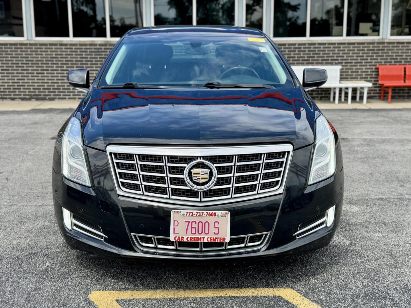 2014 BLACK Cadillac XTS Luxury FWD (2G61M5S3XE9) with an 3.6L V6 DOHC 24V engine, 6-Speed Automatic transmission, located at 7600 S Western Ave., Chicago, IL, 60620, (773) 918-3980, 0.000000, 0.000000 - Photo#1