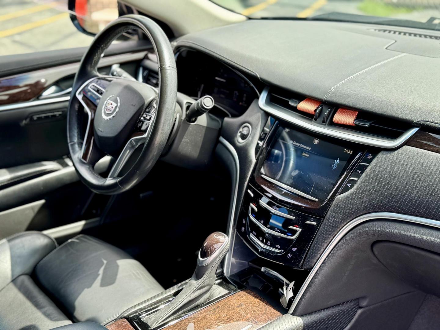 2014 BLACK Cadillac XTS Luxury FWD (2G61M5S3XE9) with an 3.6L V6 DOHC 24V engine, 6-Speed Automatic transmission, located at 7600 S Western Ave., Chicago, IL, 60620, (773) 918-3980, 0.000000, 0.000000 - Photo#5