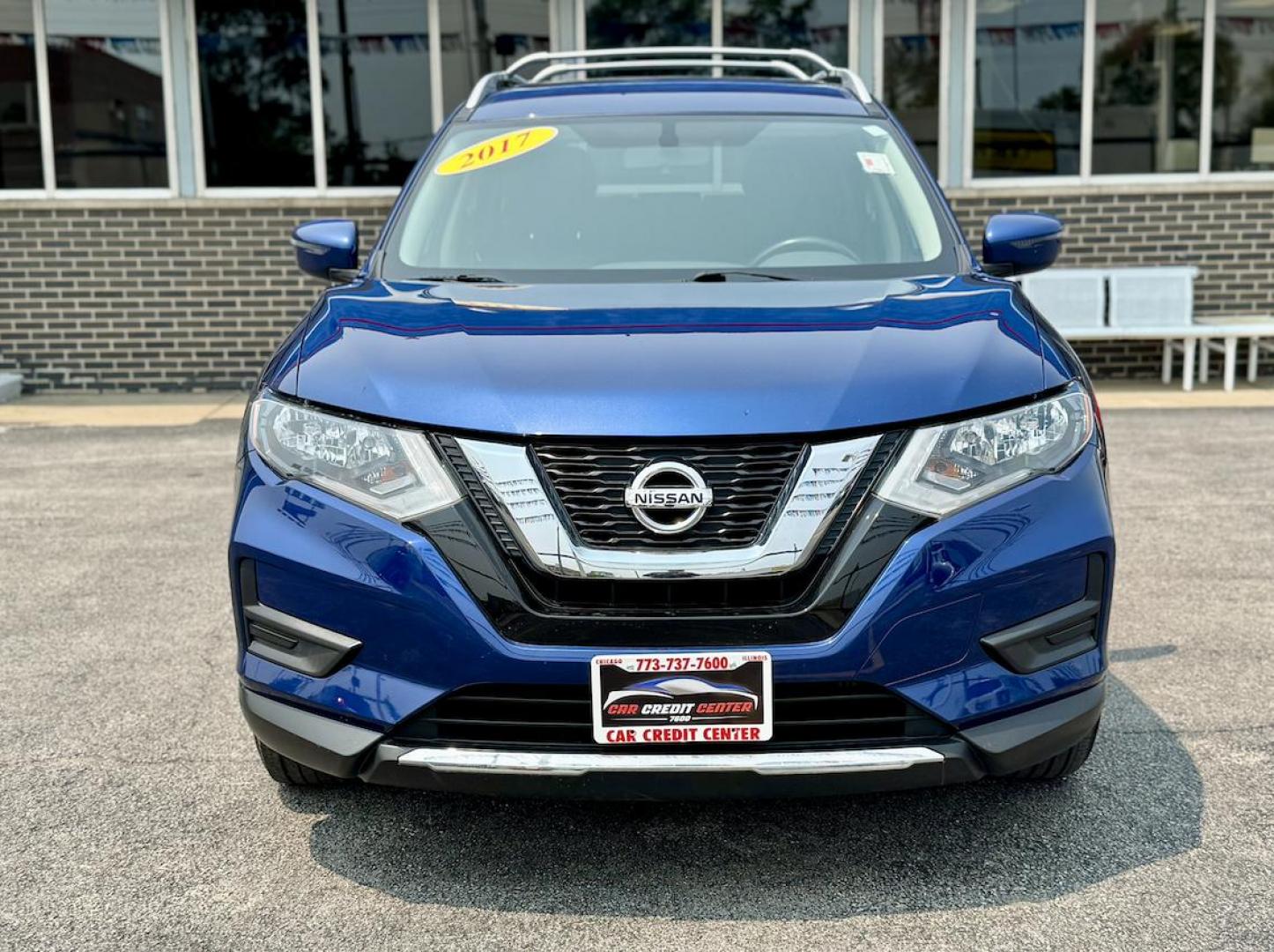 2017 BLUE Nissan Rogue SL AWD (JN8AT2MV2HW) with an 2.5L L4 DOHC 16V engine, CVT transmission, located at 7600 S Western Ave., Chicago, IL, 60620, (773) 918-3980, 0.000000, 0.000000 - Photo#1