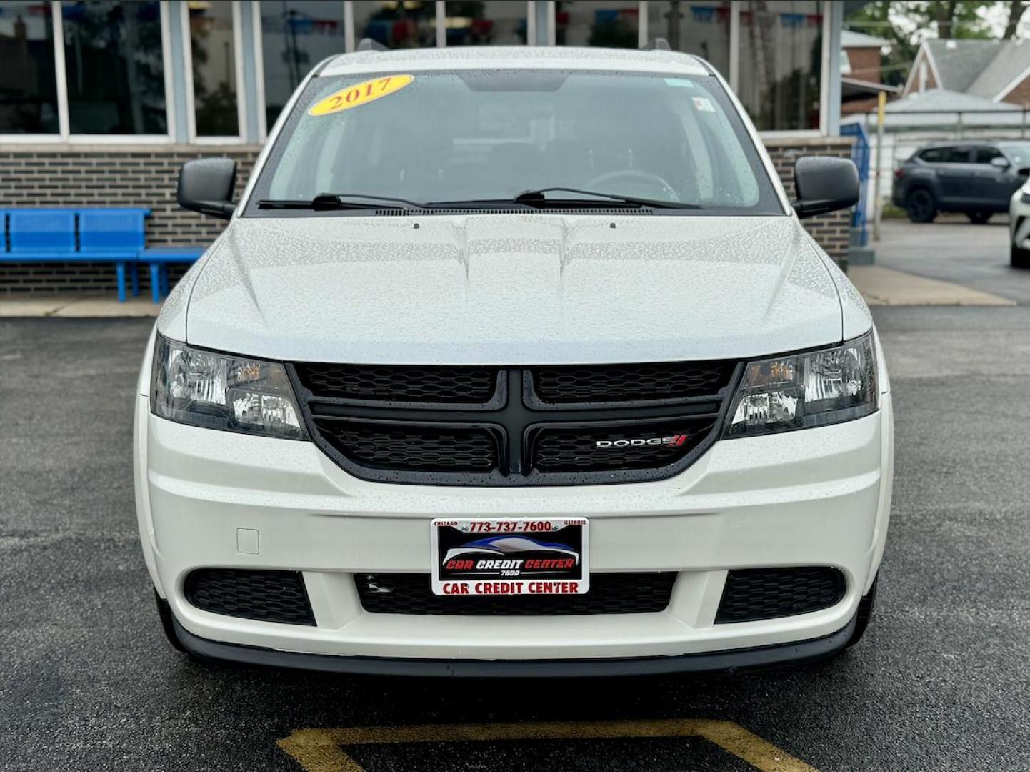 2017 WHITE Dodge Journey SE (3C4PDCAB0HT) with an 2.4L L4 DOHC 16V engine, 4A transmission, located at 7600 S Western Ave., Chicago, IL, 60620, (773) 918-3980, 0.000000, 0.000000 - Photo#1