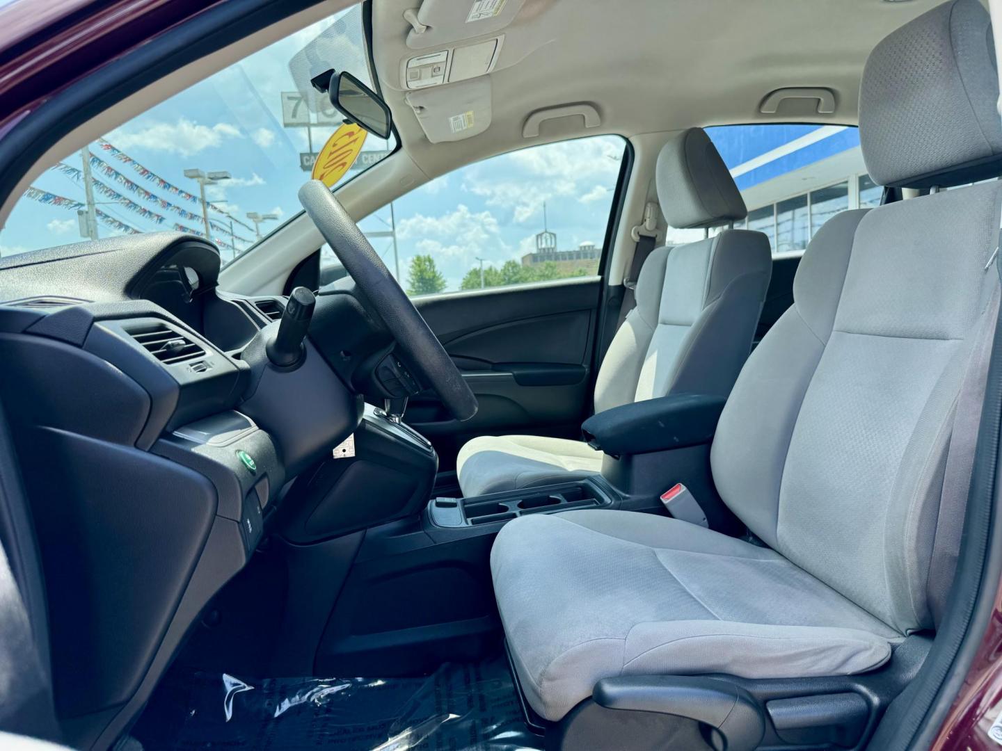 2015 BURGANDY Honda CR-V LX 4WD (5J6RM4H37FL) with an 2.4L L4 DOHC 16V engine, Continuously Variable Transmission transmission, located at 7600 S Western Ave., Chicago, IL, 60620, (773) 918-3980, 0.000000, 0.000000 - Photo#7