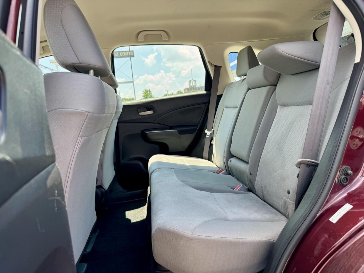 2015 BURGANDY Honda CR-V LX 4WD (5J6RM4H37FL) with an 2.4L L4 DOHC 16V engine, Continuously Variable Transmission transmission, located at 7600 S Western Ave., Chicago, IL, 60620, (773) 918-3980, 0.000000, 0.000000 - Photo#10