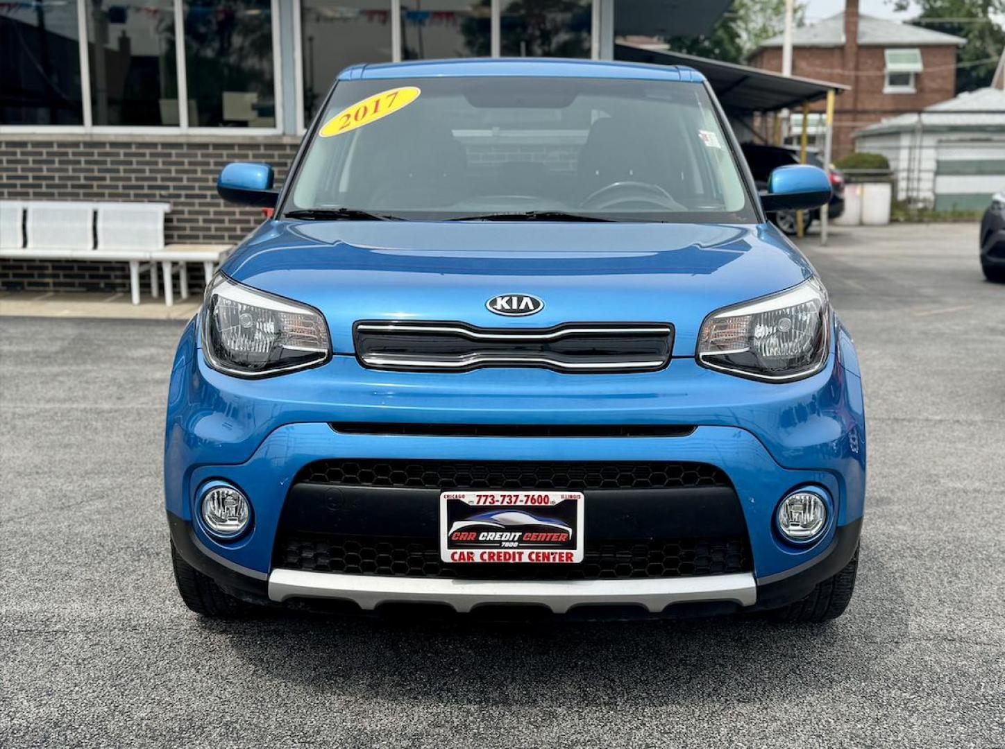 2017 BLUE Kia Soul + (KNDJP3A56H7) with an 2.0L L4 DOHC 16V engine, 6A transmission, located at 7600 S Western Ave., Chicago, IL, 60620, (773) 918-3980, 0.000000, 0.000000 - Photo#1
