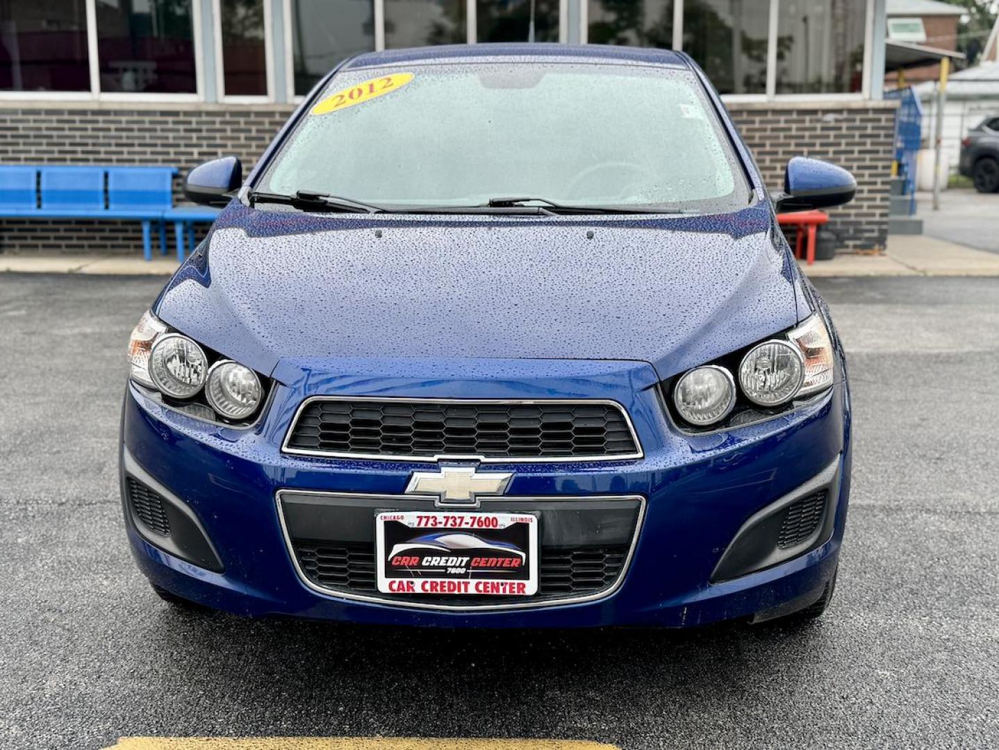 2012 BLUE Chevrolet Sonic 2LS Sedan (1G1JA5SH3C4) with an 1.8L L4 DOHC 24V FFV engine, 6-Speed Automatic transmission, located at 7600 S Western Ave., Chicago, IL, 60620, (773) 918-3980, 0.000000, 0.000000 - Photo#1