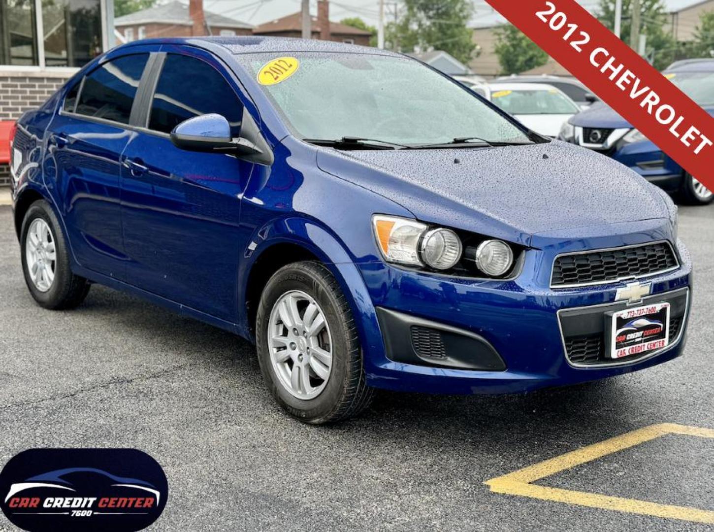 2012 BLUE Chevrolet Sonic 2LS Sedan (1G1JA5SH3C4) with an 1.8L L4 DOHC 24V FFV engine, 6-Speed Automatic transmission, located at 7600 S Western Ave., Chicago, IL, 60620, (773) 918-3980, 0.000000, 0.000000 - Photo#0