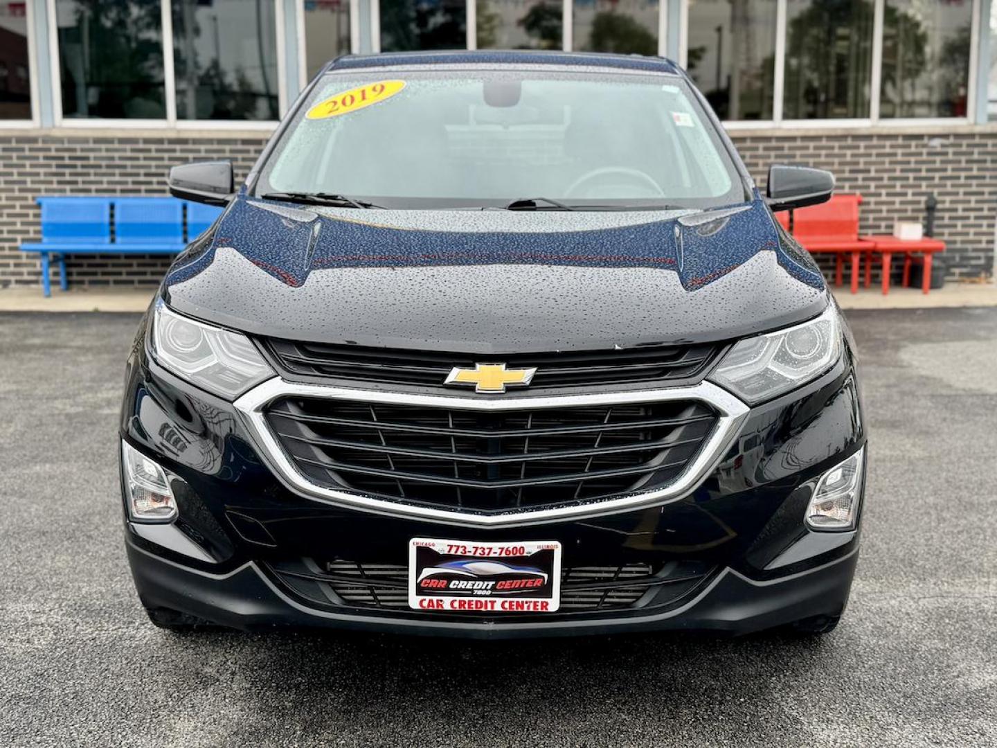 2019 BLACK Chevrolet Equinox LT 2WD (3GNAXKEV3KL) with an 1.5L L4 DIR DOHC 16V TURBO engine, 6A transmission, located at 7600 S Western Ave., Chicago, IL, 60620, (773) 918-3980, 0.000000, 0.000000 - Photo#1