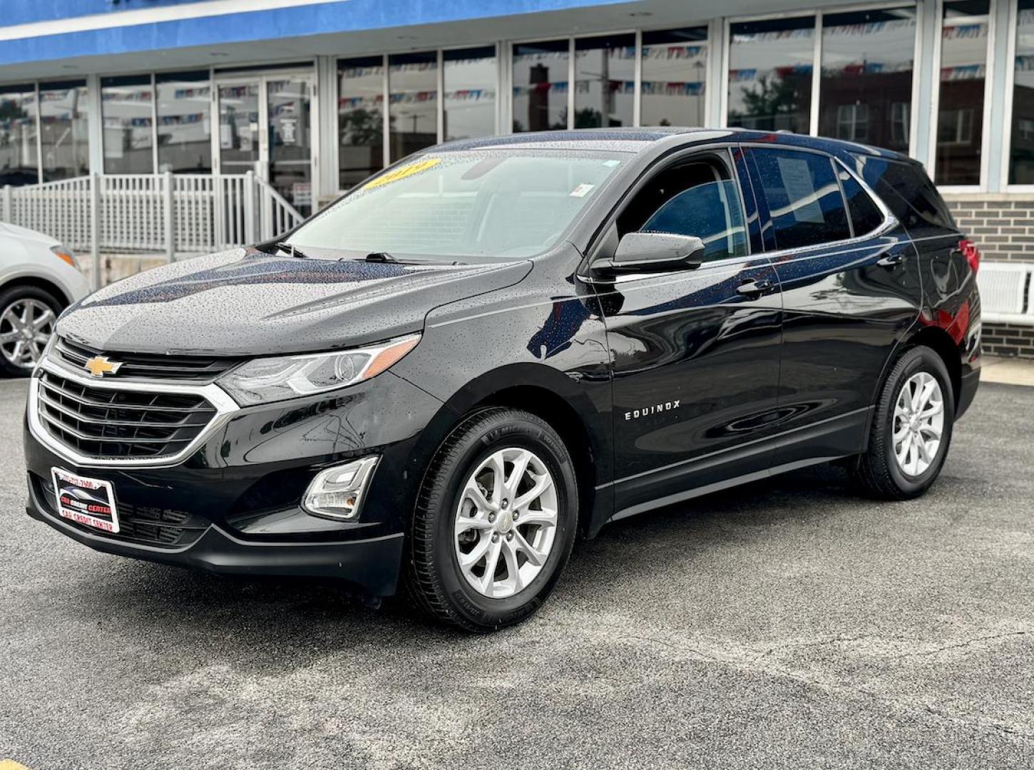 2019 BLACK Chevrolet Equinox LT 2WD (3GNAXKEV3KL) with an 1.5L L4 DIR DOHC 16V TURBO engine, 6A transmission, located at 7600 S Western Ave., Chicago, IL, 60620, (773) 918-3980, 0.000000, 0.000000 - Photo#2