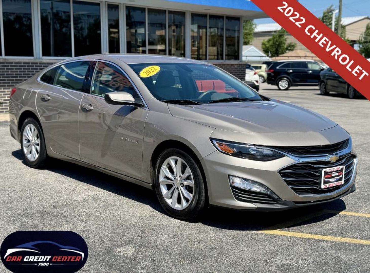 2022 GRAY Chevrolet Malibu LT (1G1ZD5ST6NF) with an 1.5L L4 DOHC 16V engine, 6A transmission, located at 7600 S Western Ave., Chicago, IL, 60620, (773) 918-3980, 0.000000, 0.000000 - Photo#0