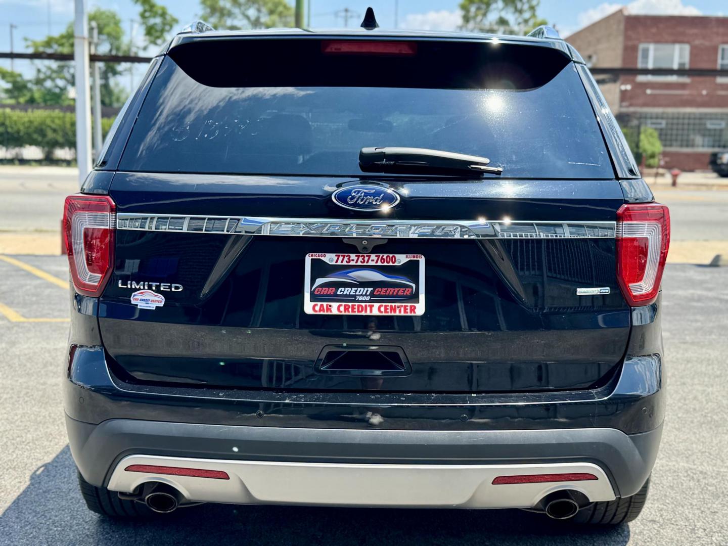 2016 BLACK Ford Explorer Limited 4WD (1FM5K8FH1GG) with an 2.3L L4 DOHC 16V engine, 6-Speed Automatic transmission, located at 7600 S Western Ave., Chicago, IL, 60620, (773) 918-3980, 0.000000, 0.000000 - Photo#3