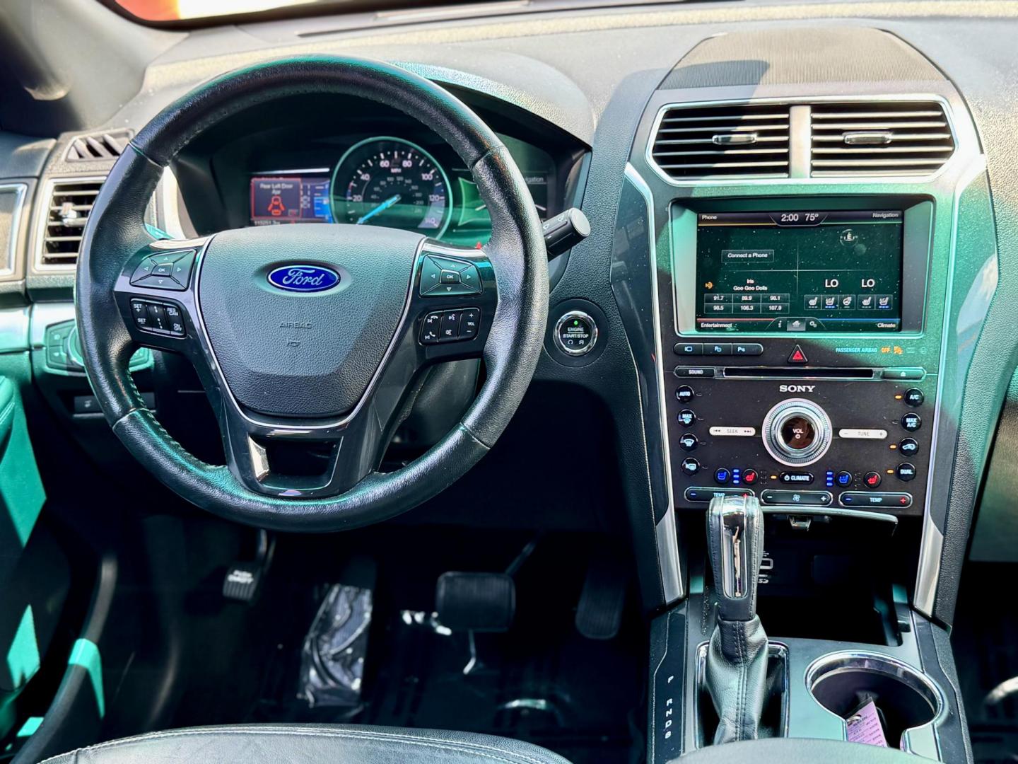 2016 BLACK Ford Explorer Limited 4WD (1FM5K8FH1GG) with an 2.3L L4 DOHC 16V engine, 6-Speed Automatic transmission, located at 7600 S Western Ave., Chicago, IL, 60620, (773) 918-3980, 0.000000, 0.000000 - Photo#6